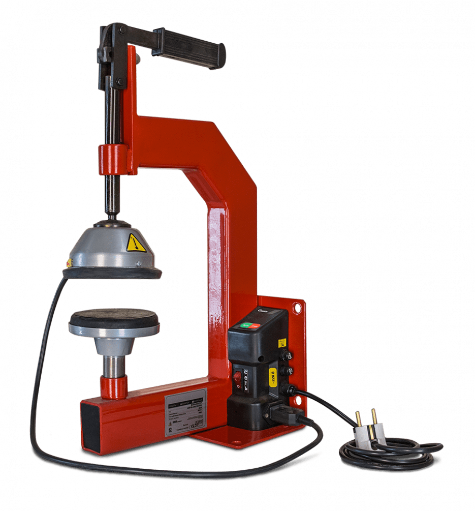 Электрический вулканизатор Микрон - Т с ручным приводом и таймером